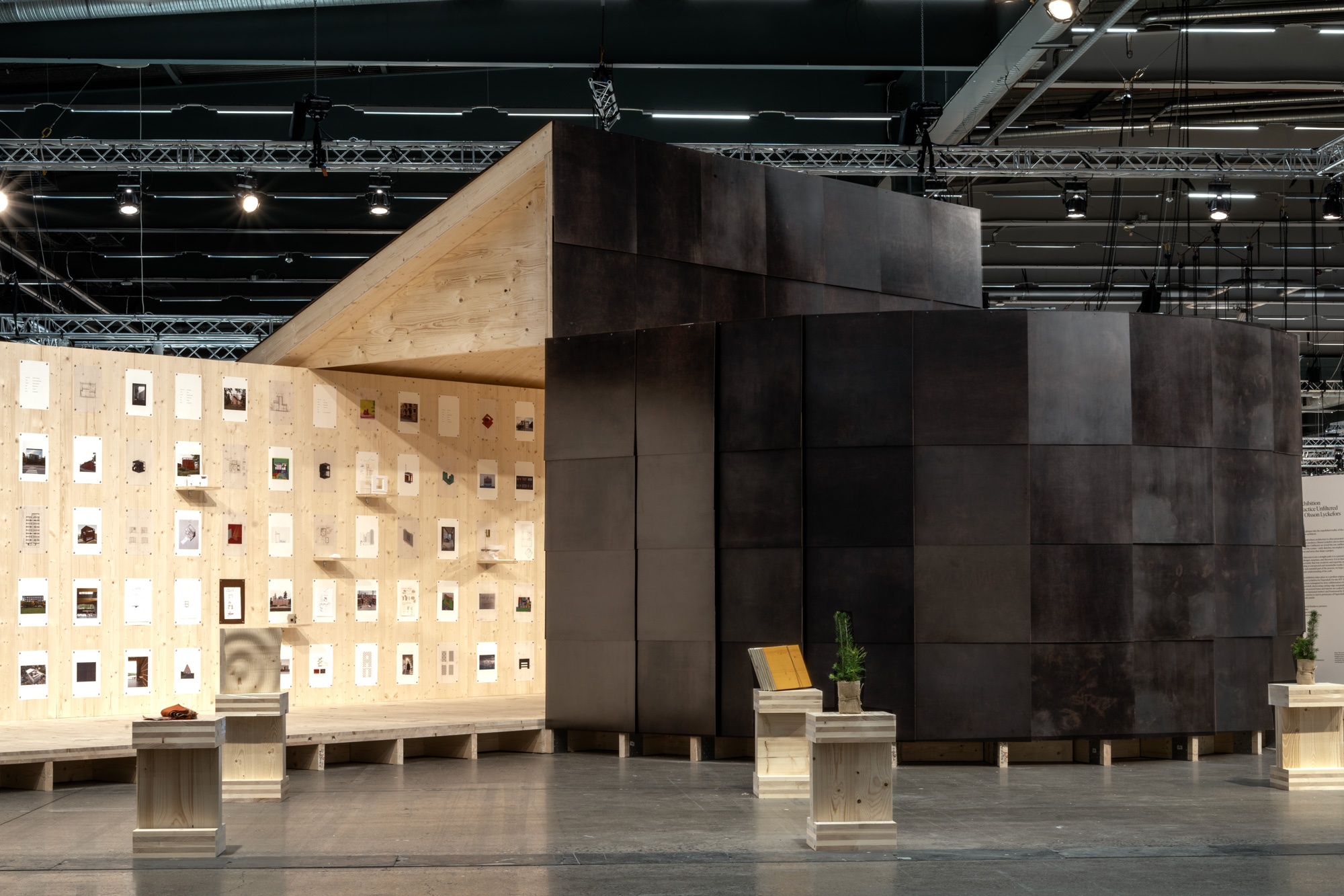 PaperShell material innovation in multiple displays at Stockholm Furniture Fair 2025
